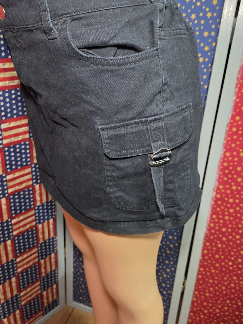 **Wild fable Black Mini Skirt**